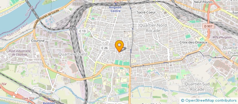 localisation de l'entreprise SCI PHILIPPENKO  AVIGNON