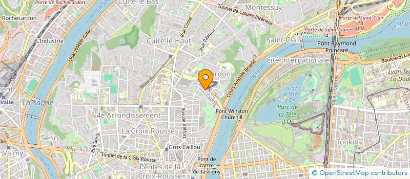 localisation de l'entreprise SCI PHILIPPEVILLE  LYON