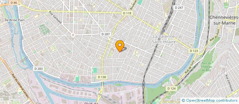 localisation de l'entreprise SCI PHILIPPINE à SAINT-MAUR-DES-FOSSES