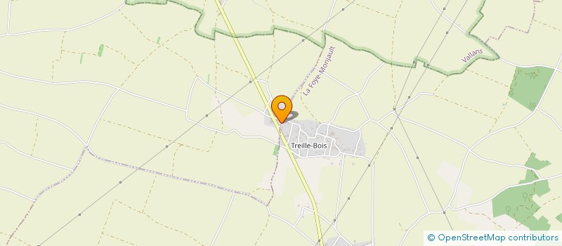 localisation de l'entreprise SCI PHILIPPINE  LA FOYE-MONJAULT