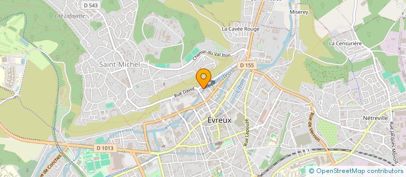 localisation de l'entreprise SCI PHILIPPINE  EVREUX