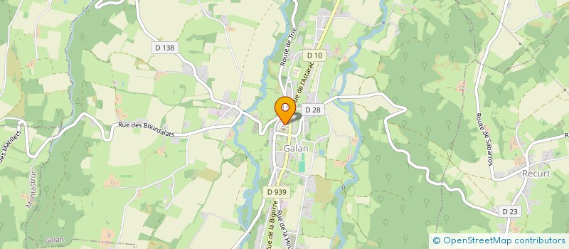 localisation de l'entreprise SCI PHILISER  GALAN