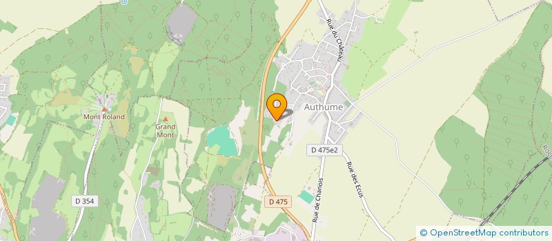 localisation de l'entreprise SCI PHILMAJE  AUTHUME