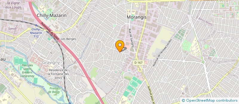 localisation de l'entreprise SCI PHILNATH à MORANGIS