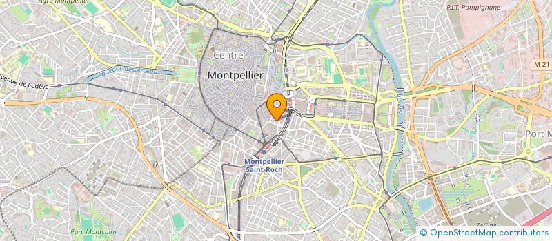 localisation de l'entreprise SCI PHILO à MONTPELLIER