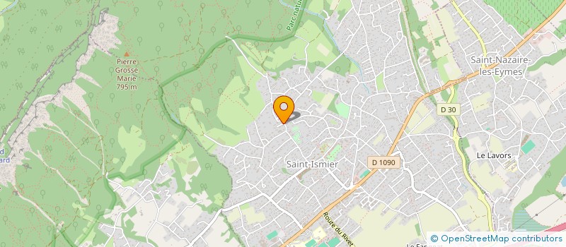 localisation de l'entreprise SCI PHILO à SAINT-ISMIER