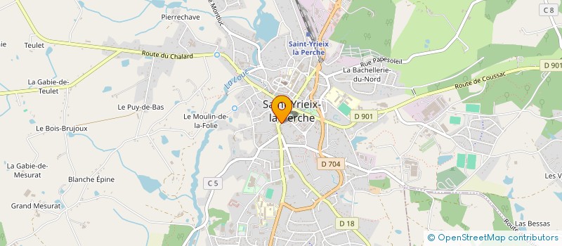 localisation de l'entreprise SCI PHILOCLES à COGNAC-LA-FORET