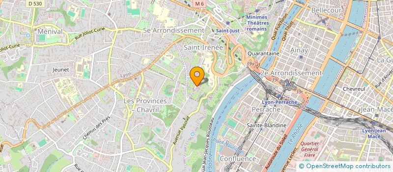 localisation de l'entreprise SCI PHILOMENA  LYON