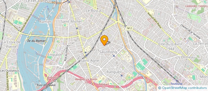 localisation de l'entreprise SCI PHILOMENE ET JOSE à TOULOUSE