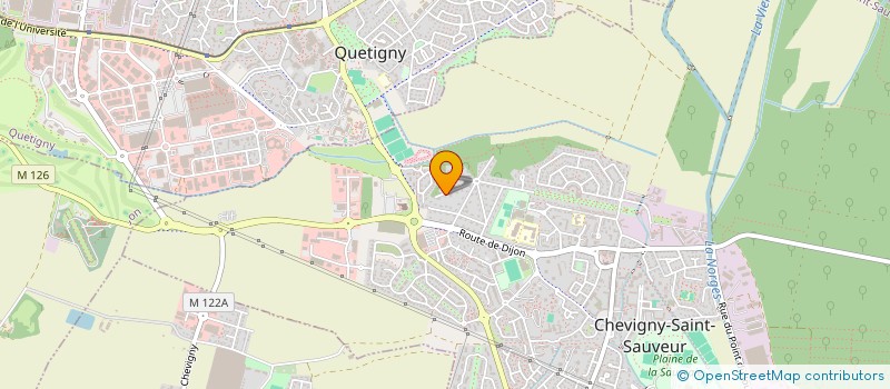 localisation de l'entreprise SCI PHILOMNESTE  CHEVIGNY-SAINT-SAUVEUR