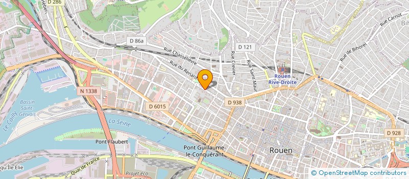 localisation de l'entreprise SCI PHILOMON à ROUEN