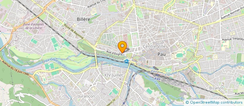 localisation de l'entreprise SCI PHILONDENX à PAU