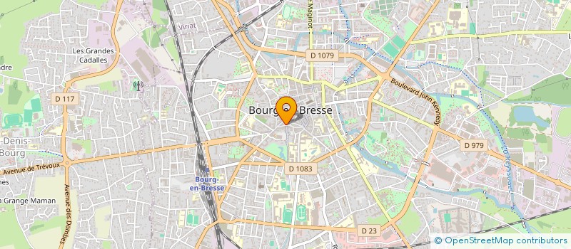 localisation de l'entreprise SCI PHILPAT à BOURG-EN-BRESSE