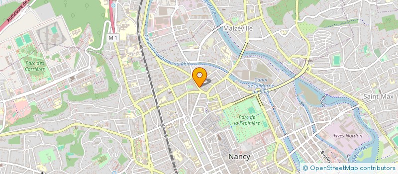 localisation de l'entreprise SCI PHILPER  NANCY