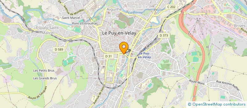 localisation de l'entreprise SCI PHILSO  CHADRAC