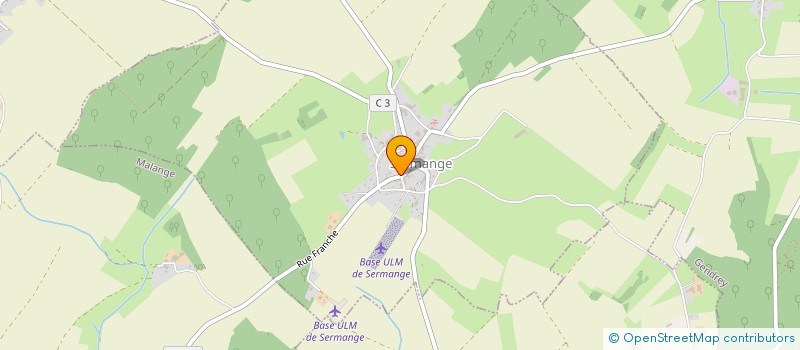 localisation de l'entreprise SCI PHILY  SERMANGE