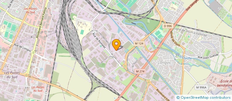 localisation de l'entreprise SCI PHIMA à LONGVIC