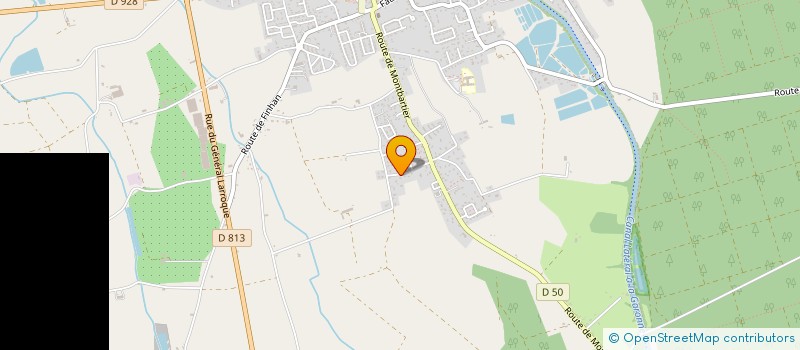 localisation de l'entreprise SCI PHIMAGIE  MONTECH