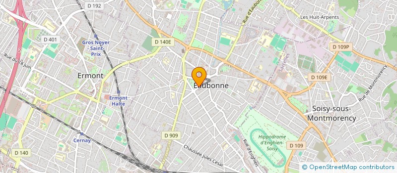 localisation de l'entreprise SCI PHIMED à EAUBONNE