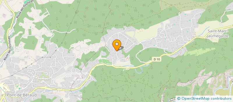 localisation de l'entreprise SCI PHIMI & CO  SAINT-MARC-JAUMEGARDE