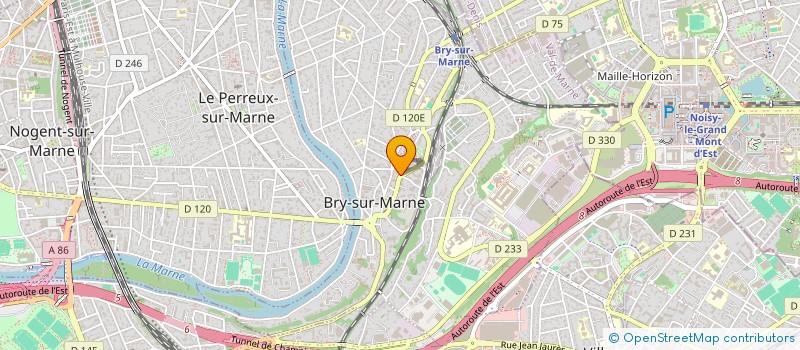 localisation de l'entreprise SCI PHIMUL à BRY-SUR-MARNE