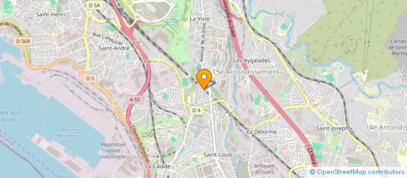 localisation de l'entreprise SCI PHINEAS  AIGUES-VIVES