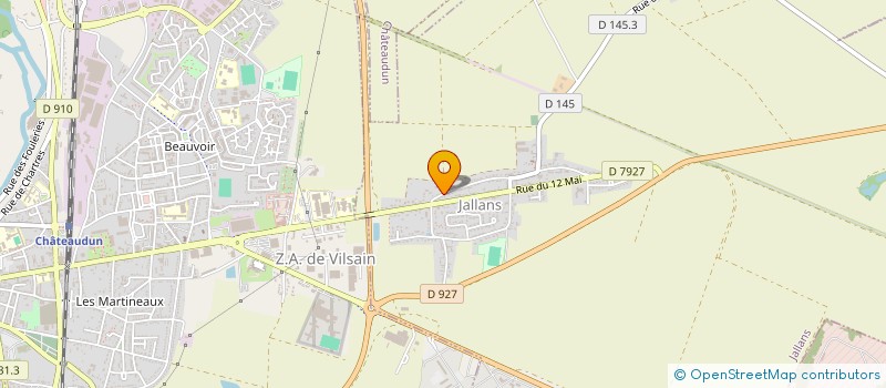 localisation de l'entreprise SCI PHINIMACLE à JALLANS