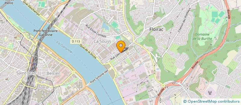 localisation de l'entreprise SCI PHINMA-BAYLE  FLOIRAC