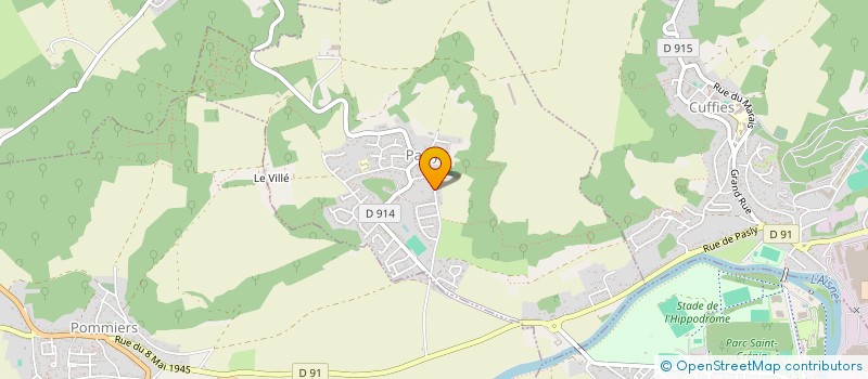 localisation de l'entreprise SCI PHIPACAJE  PASLY