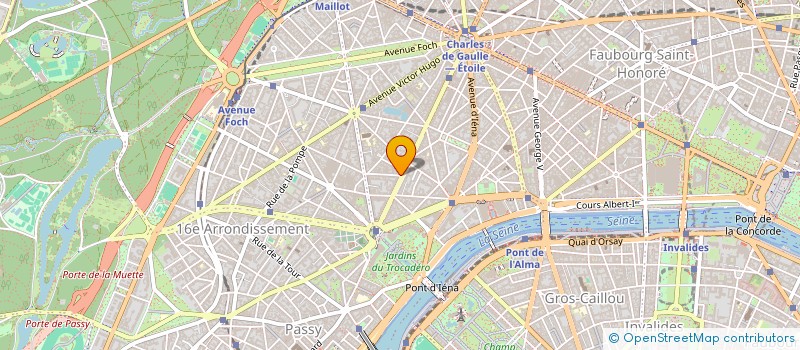localisation de l'entreprise SCI PHISAE OBERHAUSBERGEN à PARIS
