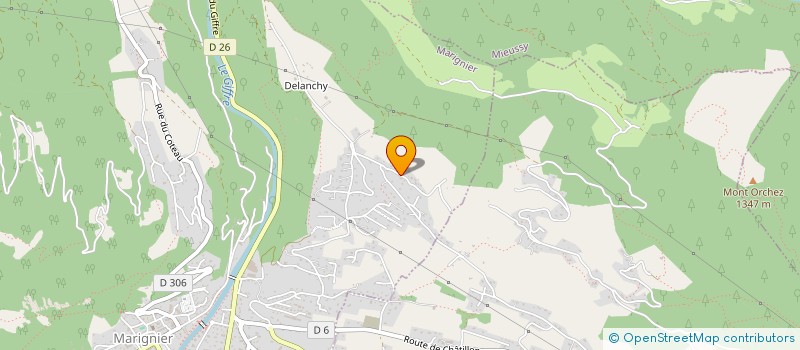 localisation de l'entreprise SCI PHISASTE  MARIGNIER