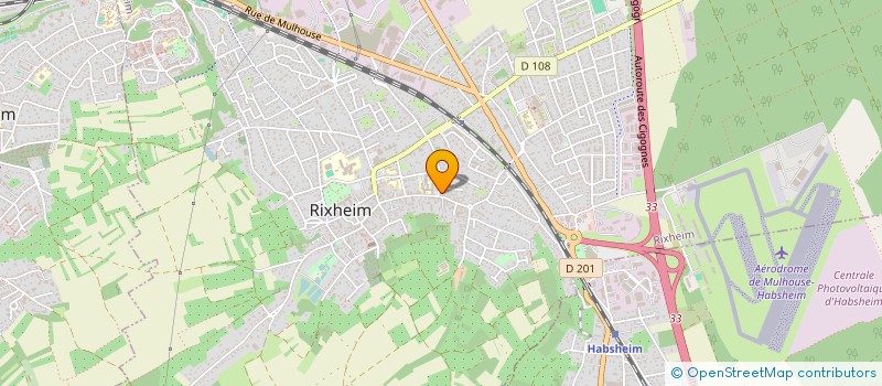 localisation de l'entreprise SCI PHITOCA  RIEDISHEIM