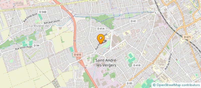 localisation de l'entreprise SCI PHIVAL  SAINT-ANDRE-LES-VERGERS