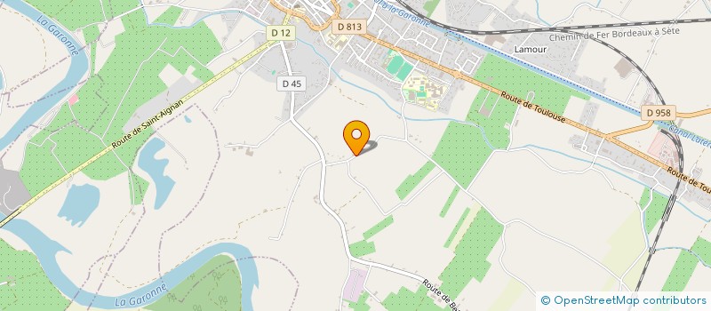 localisation de l'entreprise SCI PHIXA  CASTELSARRASIN