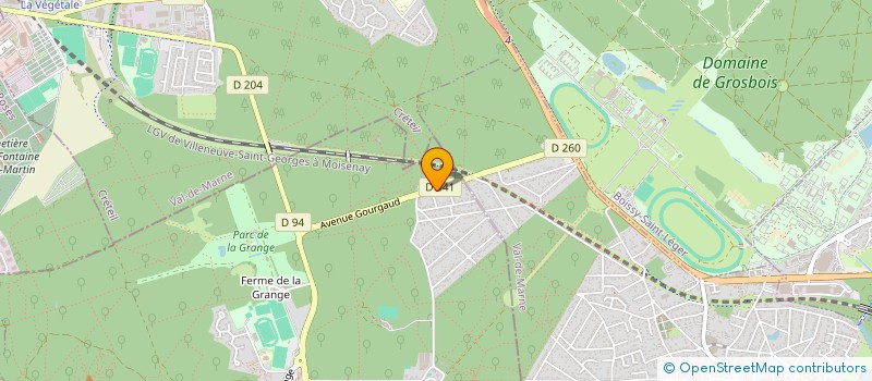 localisation de l'entreprise SCI PHIZEA  YERRES