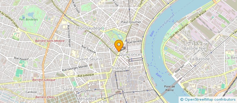 localisation de l'entreprise SCI PHL  BORDEAUX