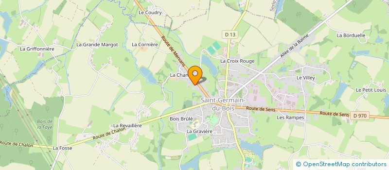 localisation de l'entreprise SCI PHL à SAINT-GERMAIN-DU-BOIS