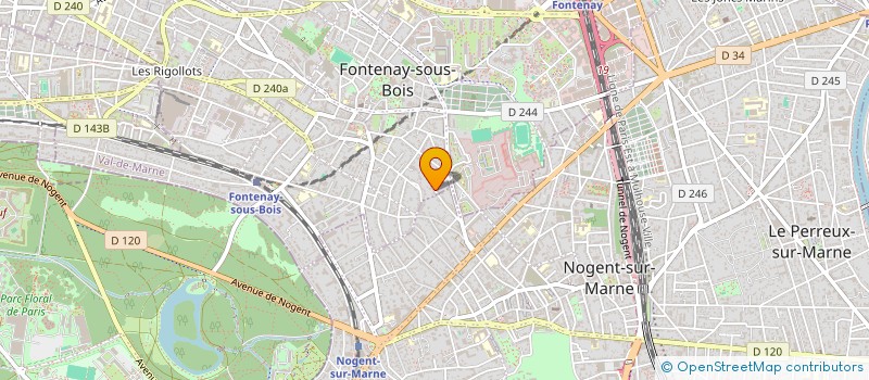 localisation de l'entreprise SCI PHL à FONTENAY-SOUS-BOIS
