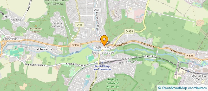 localisation de l'entreprise SCI PHLB  SAINT-REMY-LES-CHEVREUSE