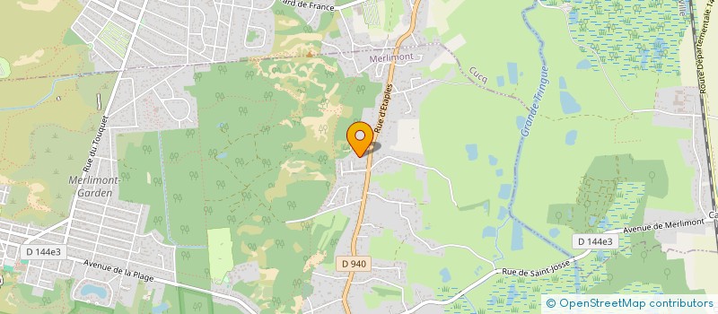 localisation de l'entreprise SCI PHLUMACOM  MERLIMONT