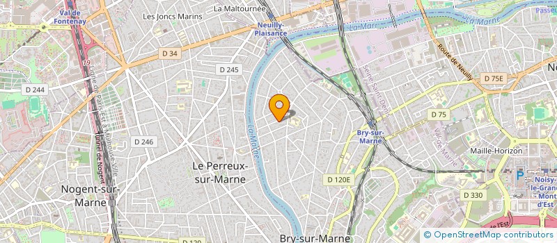 localisation de l'entreprise SCI PHM2 à BRY-SUR-MARNE