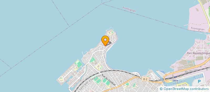 localisation de l'entreprise SCI PHOCEA  SETE