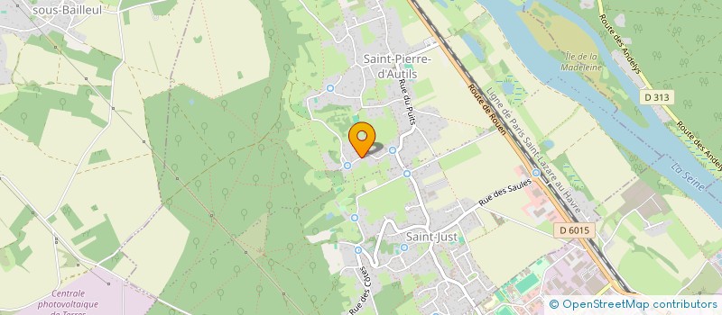 localisation de l'entreprise SCI PHOEBUS  LA CHAPELLE-LONGUEVILLE