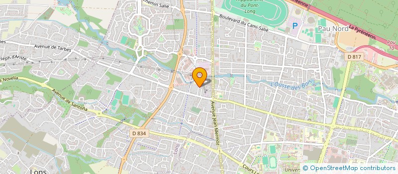 localisation de l'entreprise SCI PHOEBUS à LONS