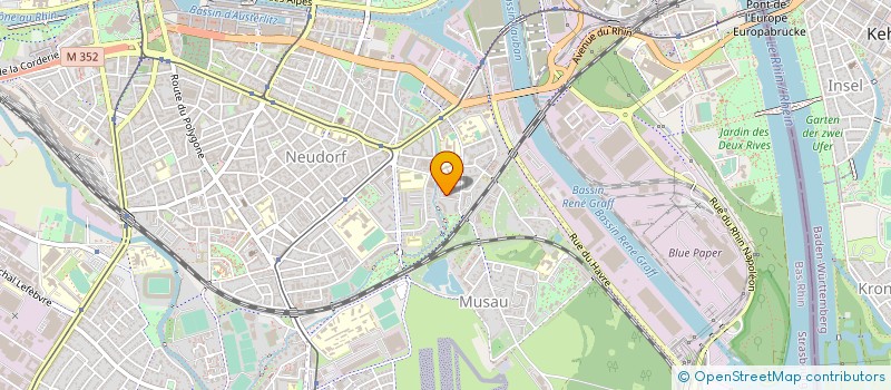 localisation de l'entreprise SCI PHOEBUS INDI  STRASBOURG