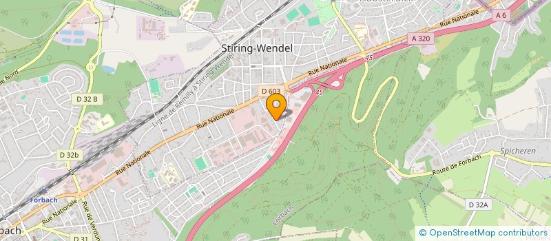 localisation de l'entreprise SCI PHOELY  STIRING-WENDEL