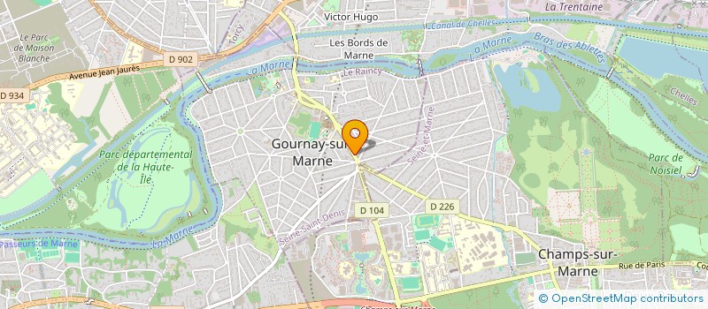 localisation de l'entreprise SCI PHOENIX à GOURNAY-SUR-MARNE