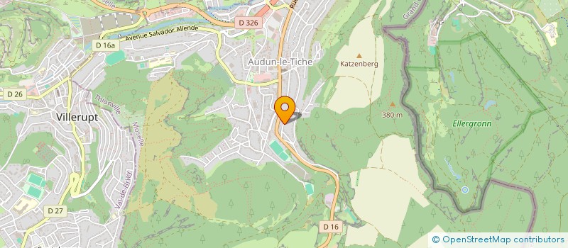 localisation de l'entreprise SCI PHOENIX à AUDUN-LE-TICHE