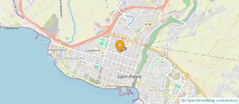 localisation de l'entreprise SCI PHOENIX à SAINT-PIERRE