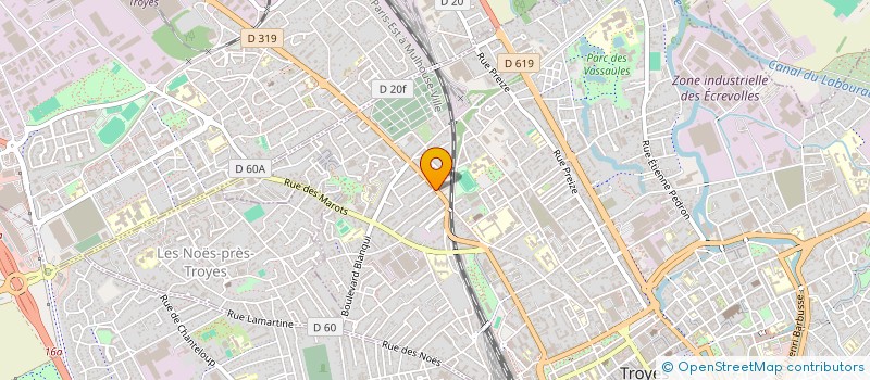 localisation de l'entreprise SCI PHOENIX à TROYES